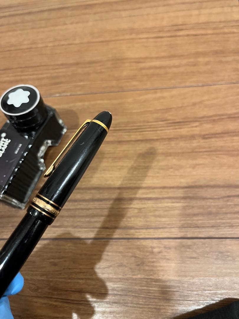 MONT BLANC 万年筆とMystery Blackインク