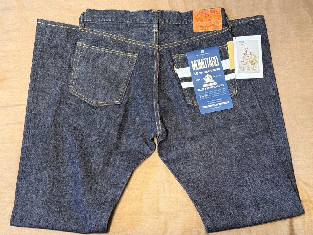 【新品】桃太郎ジーンズ 出陣レーベル 0205SP W32 L35