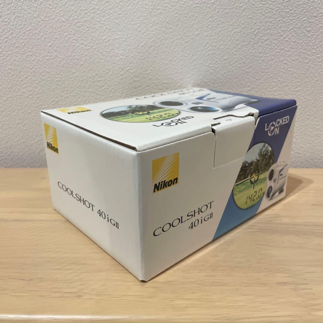 【新品未開封品】 Nikon COOLSHOT 40i GII ゴルフ用距離計