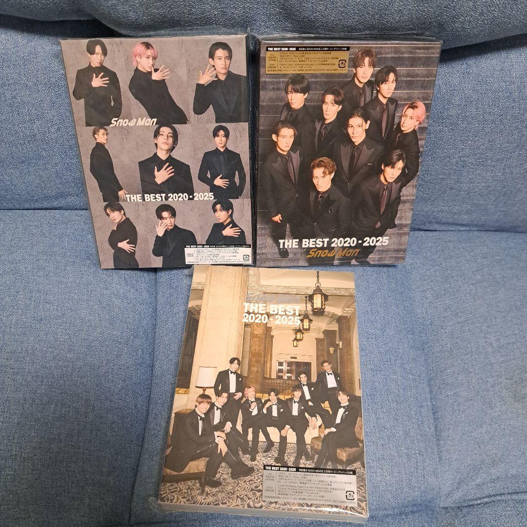 美品  Man THE BEST 3形態 初回盤A 初回盤B 通常盤