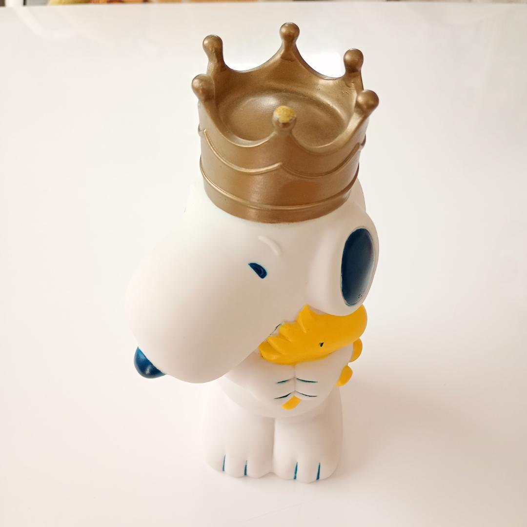 スヌーピー貯金箱 陶器＆ソフビ 大サイズ 置物 3点セット【レトロ】