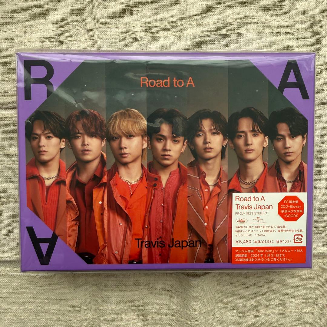 Travis Japan Road to A FC限定盤 アルバム