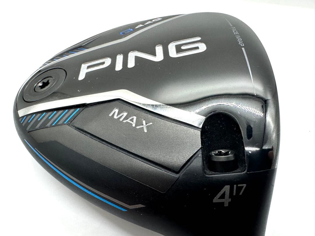 新古品｜PING／ピン｜G440MAXフェアウェイウッド4番ヘッドのみ｜カバー付