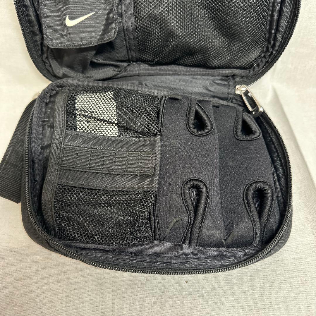 希少ナイキゴルフNIKEGOLFラウンドバッグ小物収納収納ケース ブラック