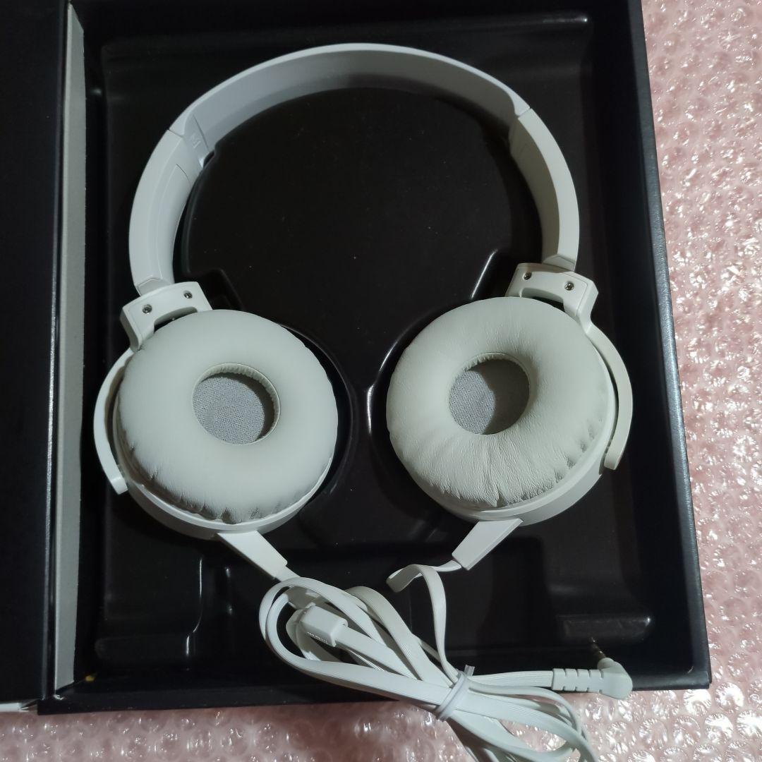 SONY ヘッドホン MDR-XB450 白 ソニー