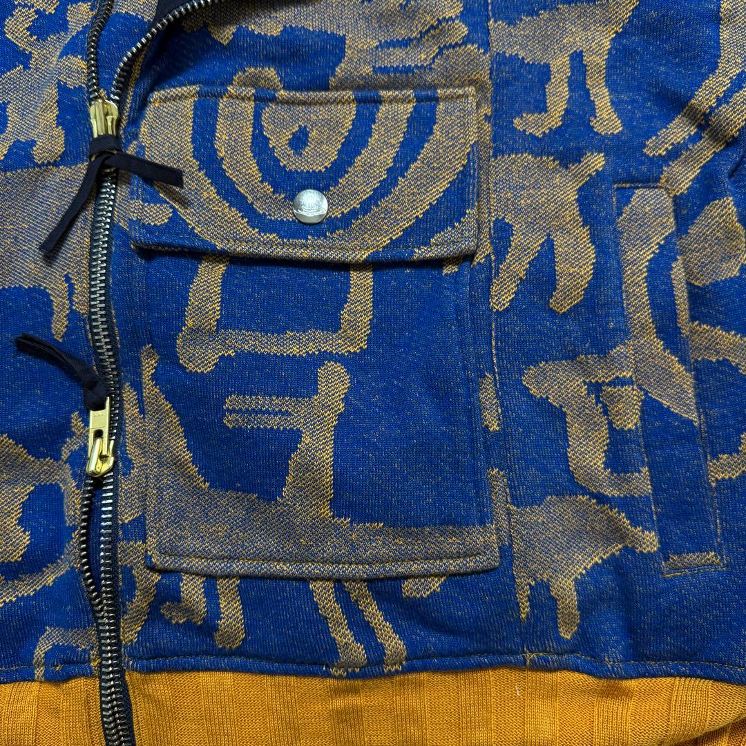 【Vivienne Westwood MAN】アートデザイン ニットジャケット