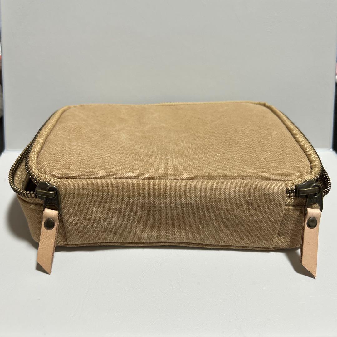 A6 yuruliku ユルリク　帆布　HAKO tool case 筆箱