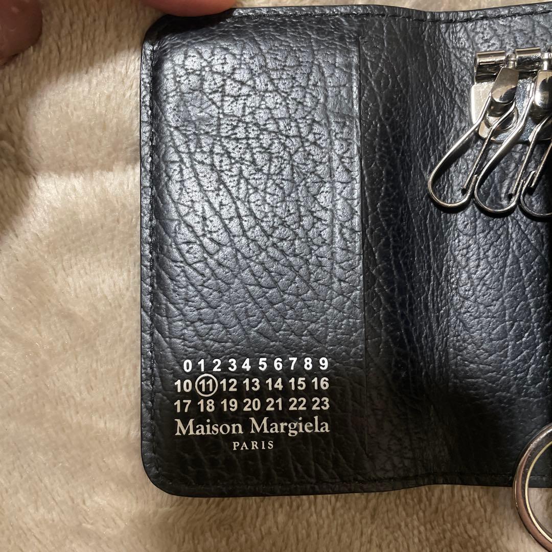 Maison Margiela レザーキーケース 黒