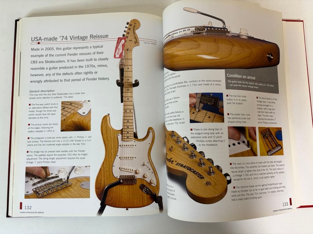 THE FENDER STRATOCASTER HANDBOOK 洋書 絶版