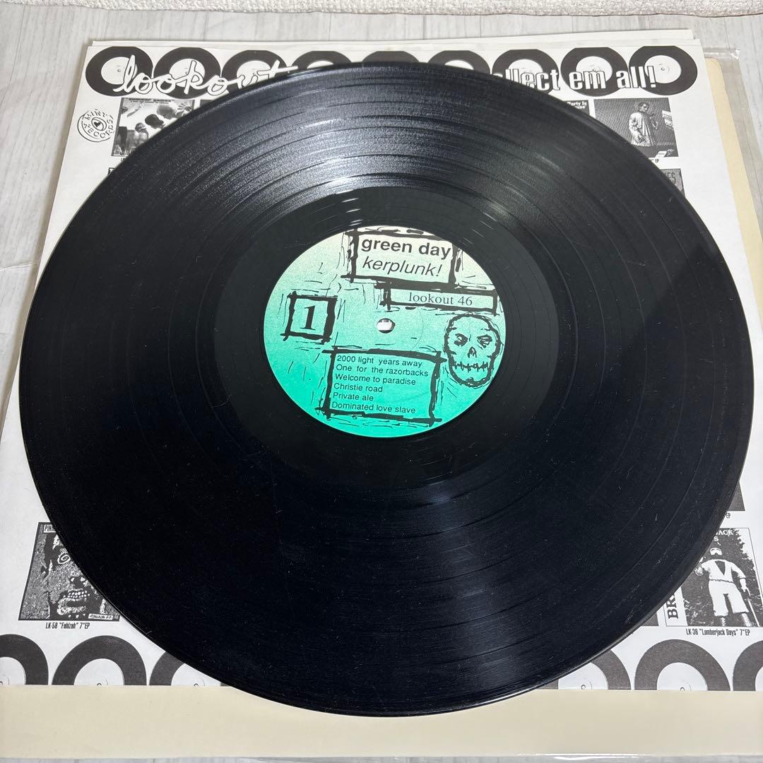 GREEN DAY グリーンデイKERPLUNKレコード