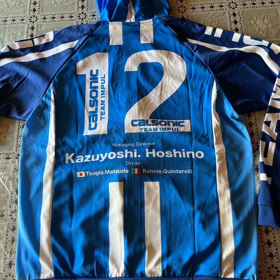 T*O様 Calsonic Team Impul フルジップパーカーLサイズ