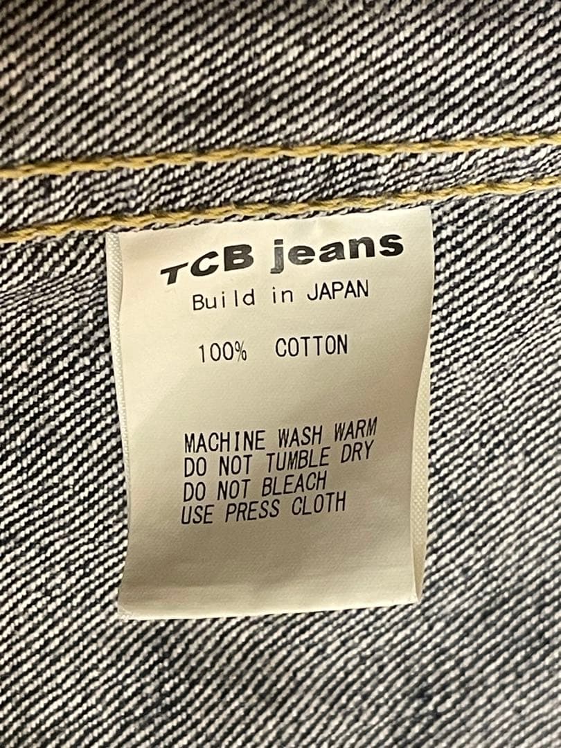 TCB jeans Late S40's Jacket 大戦モデル 赤タブ 40