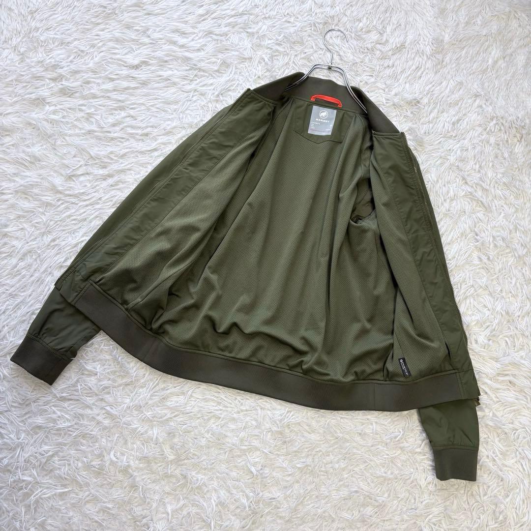 美品✨MAMMUT ユーティリティ ボンバージャケット MA-1 オリーブ S