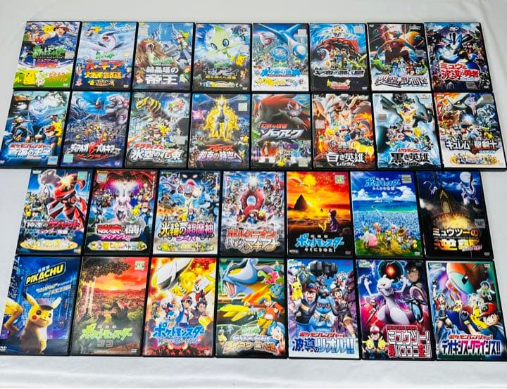 激レア★【新パッケージ版】ポケモン　DVD 30本セット　ポケットモンスター