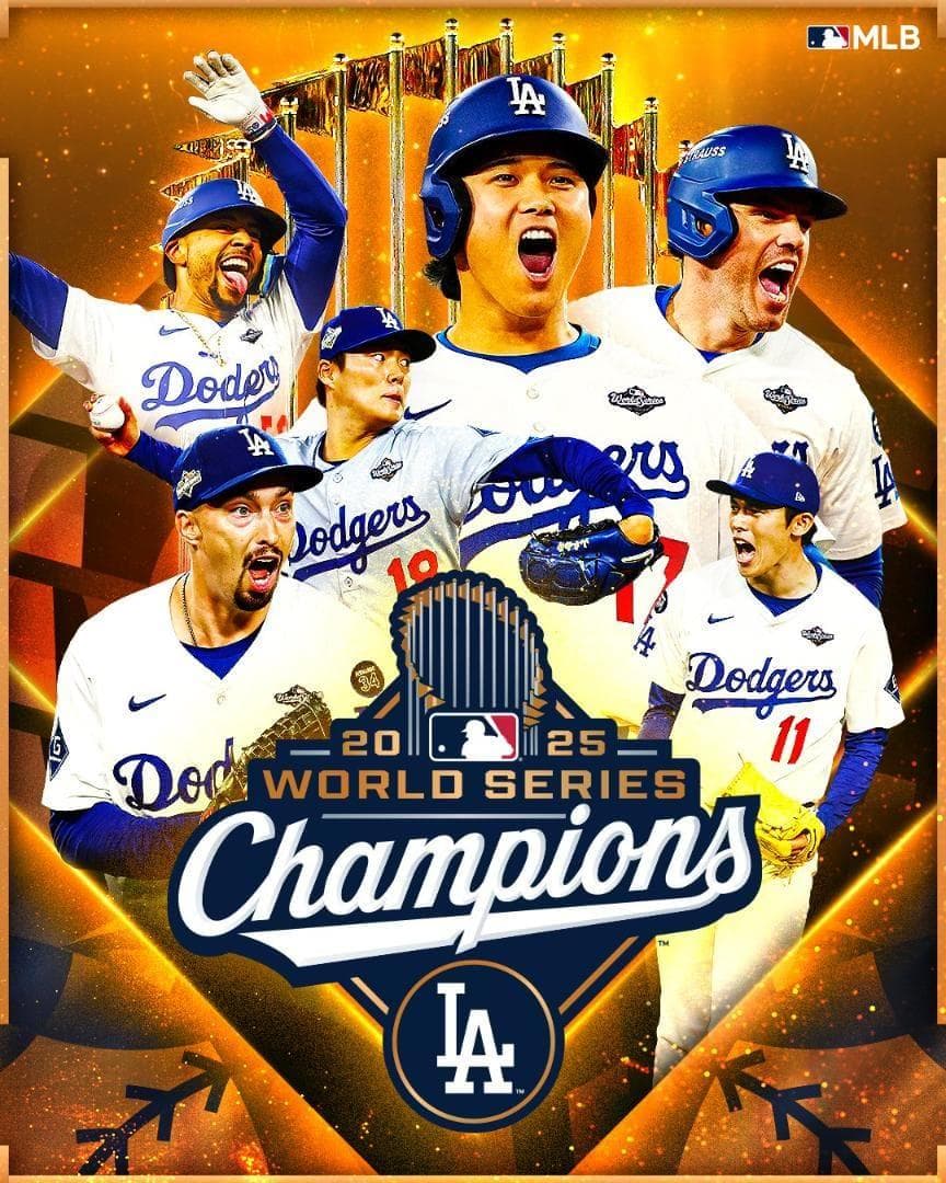 【500個限定】大谷翔平ドジャースWS優勝記念3PINバッチセット/US販売品