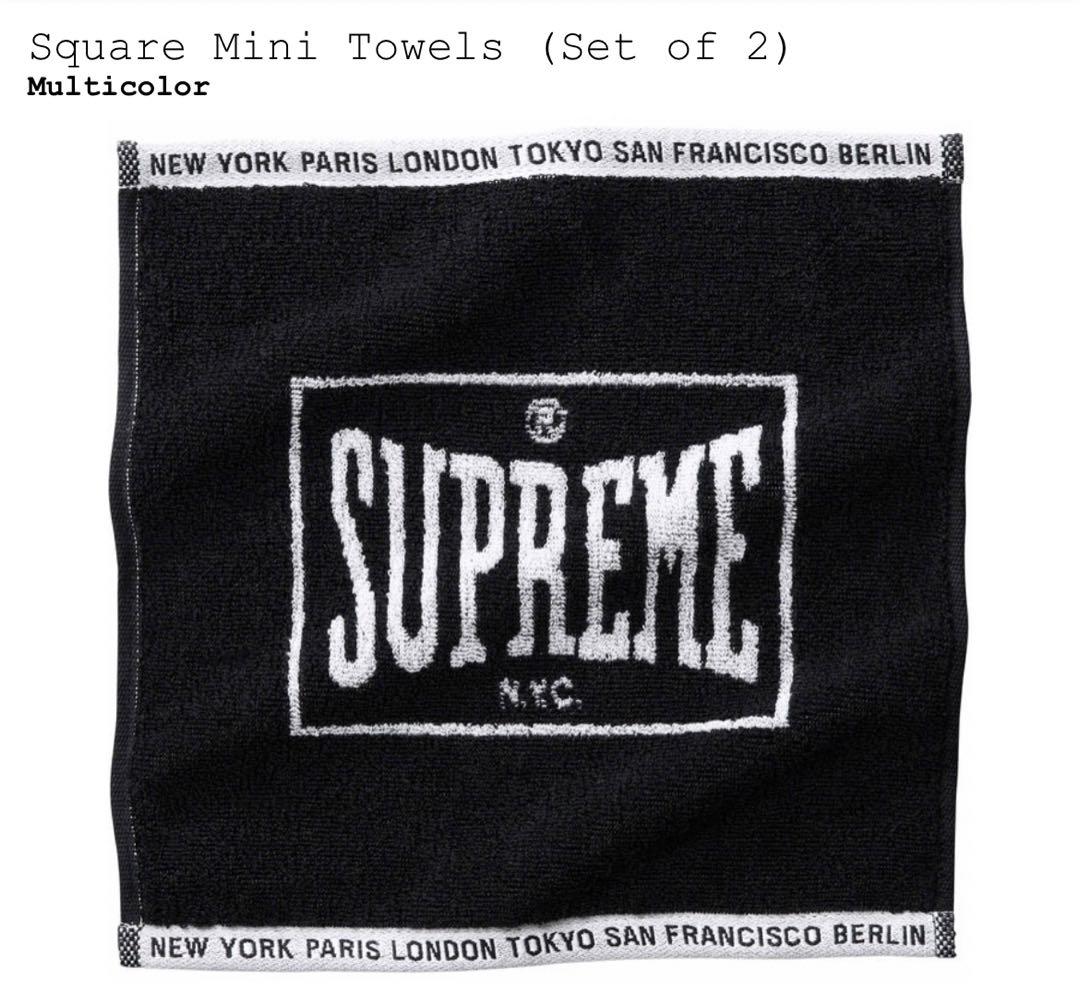 キッチン・日用品・その他 Supreme Square Mini Towels (Set of 2)