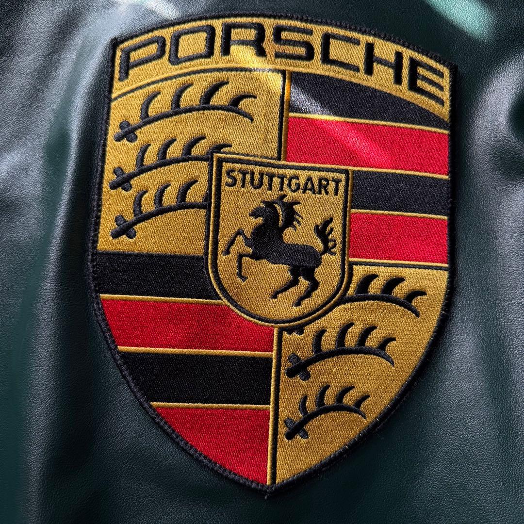 aime leon dore × porsche レザージャケット XL