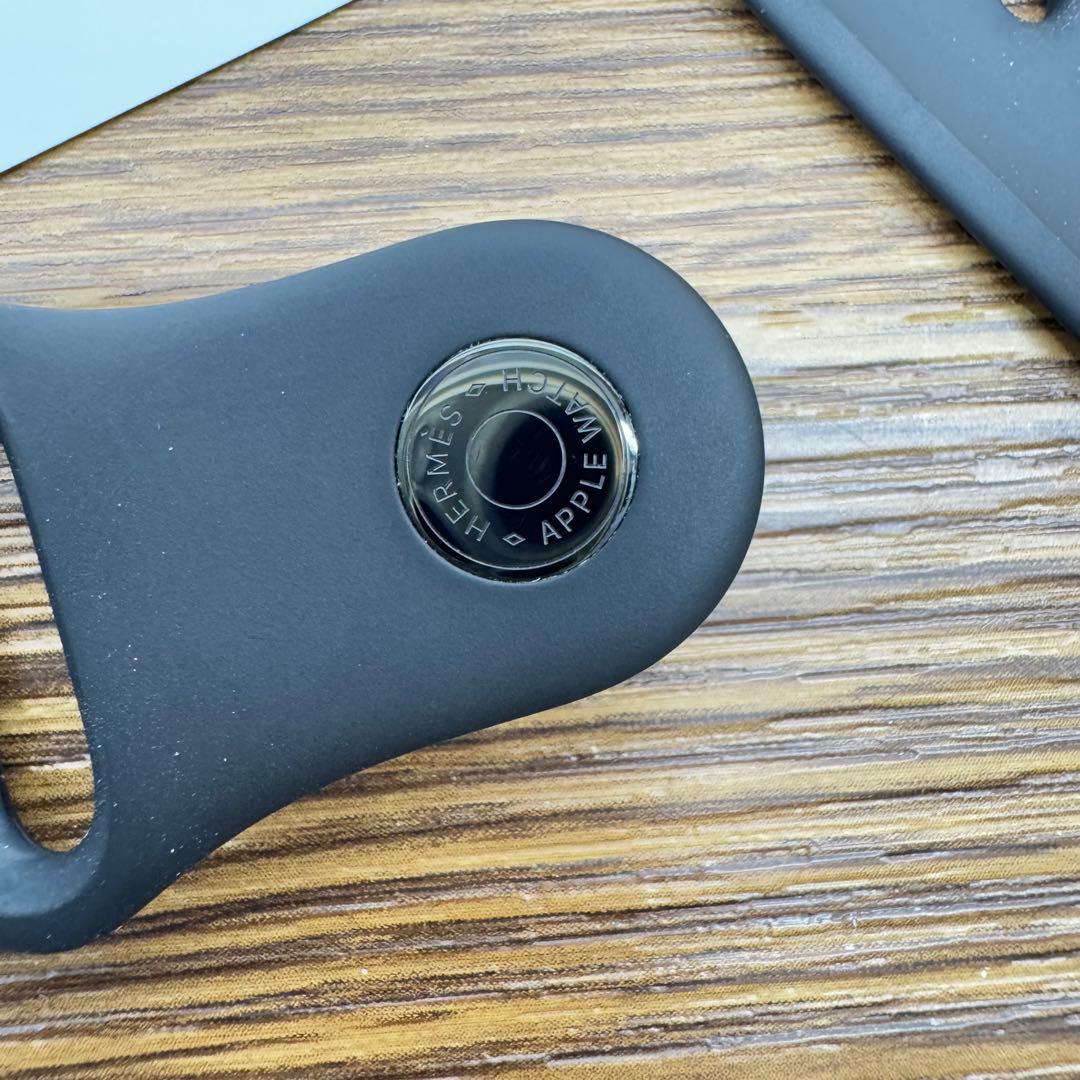 2244 Apple Watch エルメス　ブラック　スポーツバンド