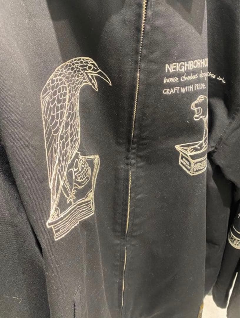 ジャケット・アウター NEIGHBORHOOD SOUVENIR JACKET Black XL