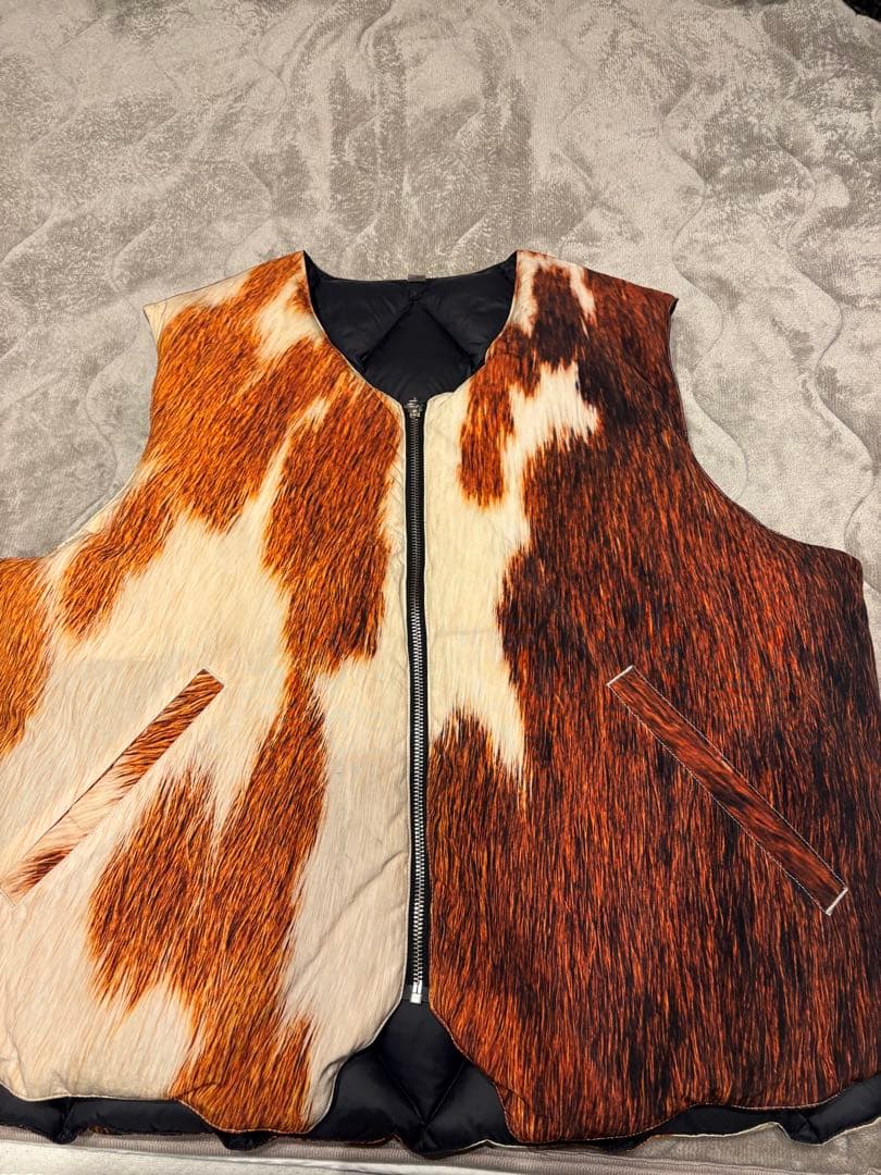 ジャケット・アウター stussy 23ss reversible quilted vest