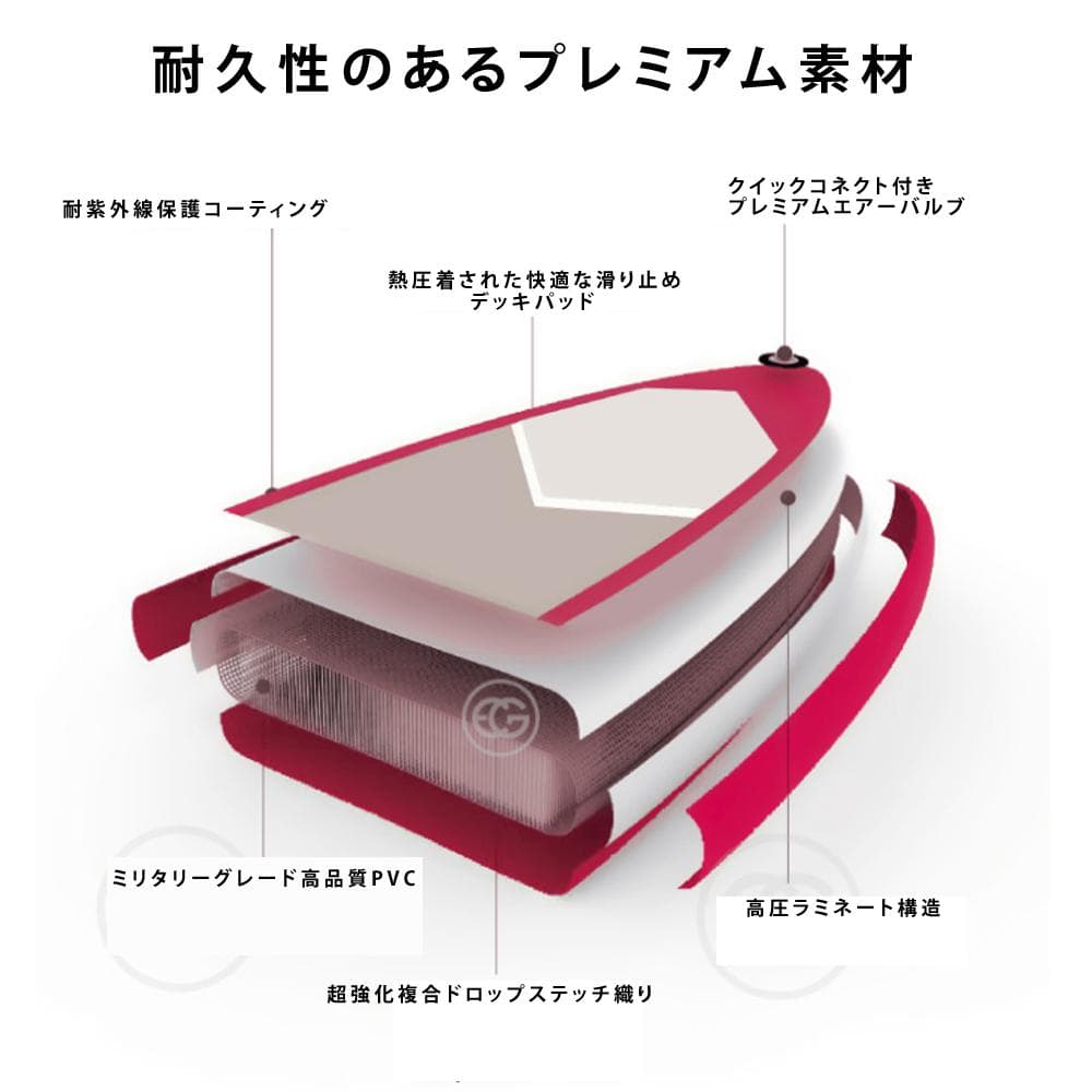 320cm 豪華セット インフレータブル SUPボード サップボード ボタニカル