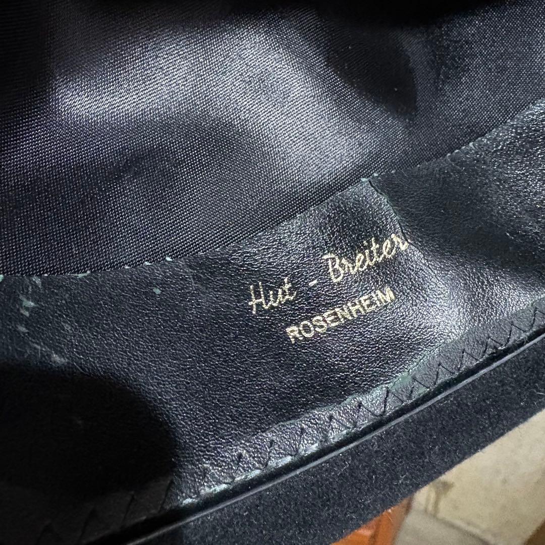 HUT BREITER ROSENHEIM ドイツ製　フェルトハット