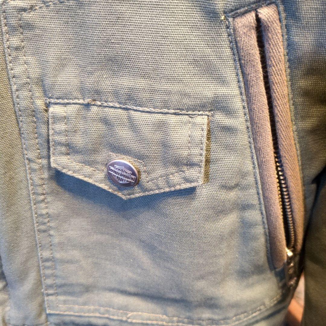 Harley-Davidson ミリタリースタイルジャケット オリーブグリーン