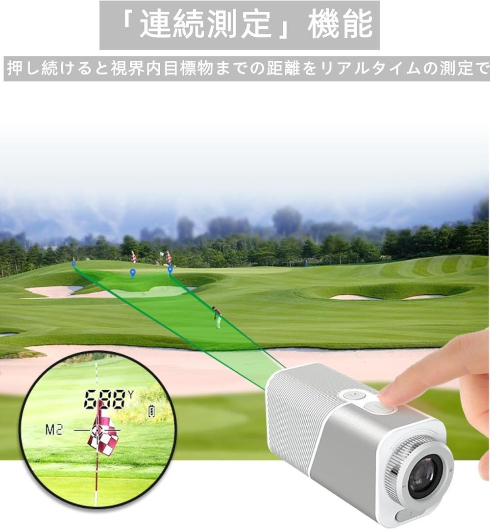 ゴルフ レーザー距離計 超小型 単眼 1000M対応 ブラック 新品 モデル