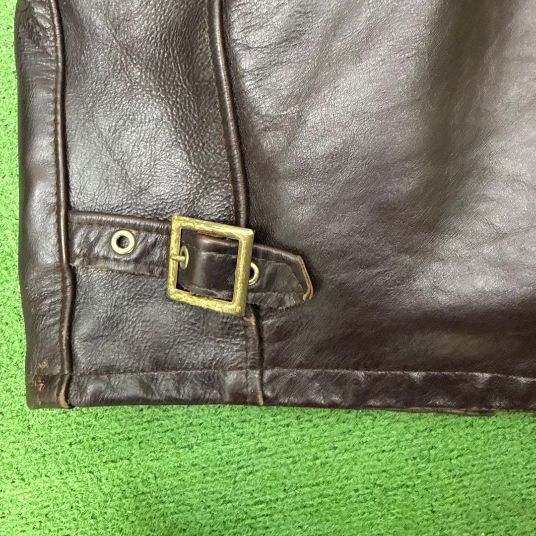 Schott レザージャケット642VSサイズ40レッドブラウン