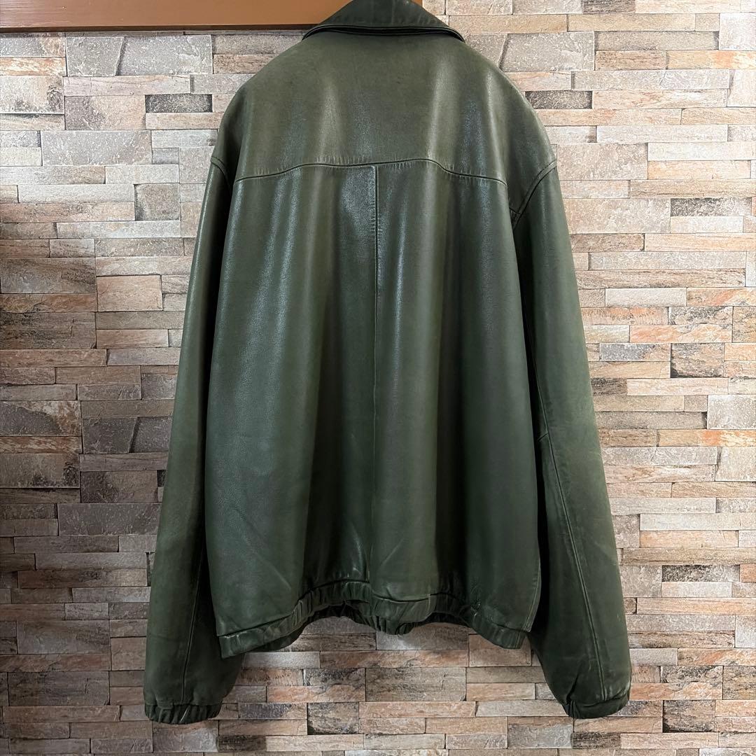 希少カラー ラルフローレン レザー ジャケット スウィングトップ