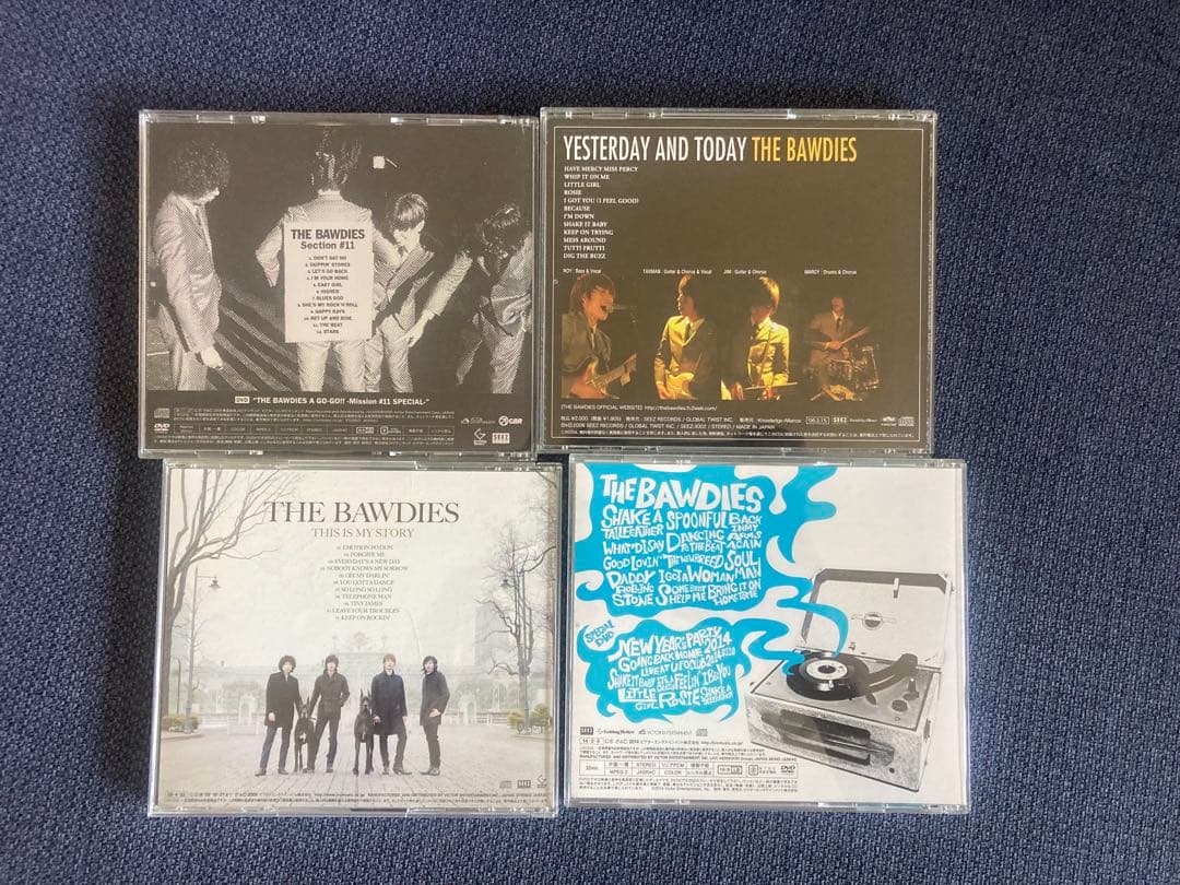 THE BAWDIES CD・DVD・Blu-ray まとめ売り