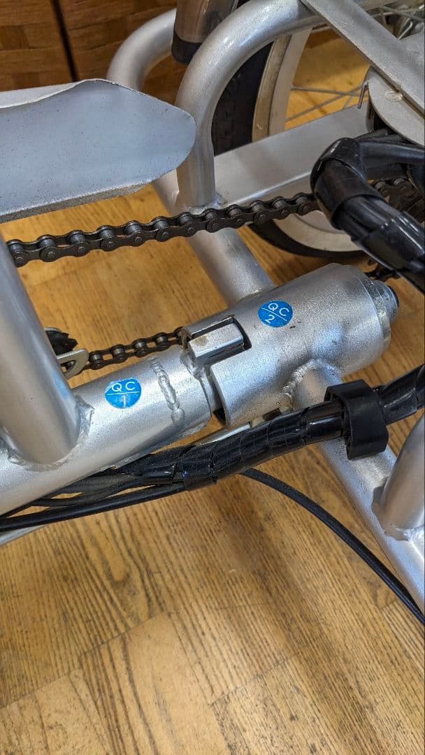 U005 電動　アシスト　三輪車　BENERO スイング機能　モデル
