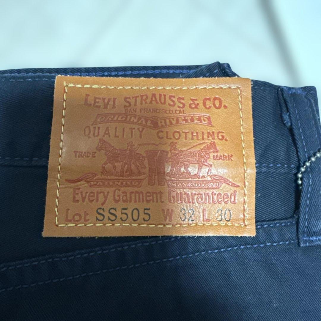 デイトナ【新品】LEVI'S STUSSY SS505 W32x L30