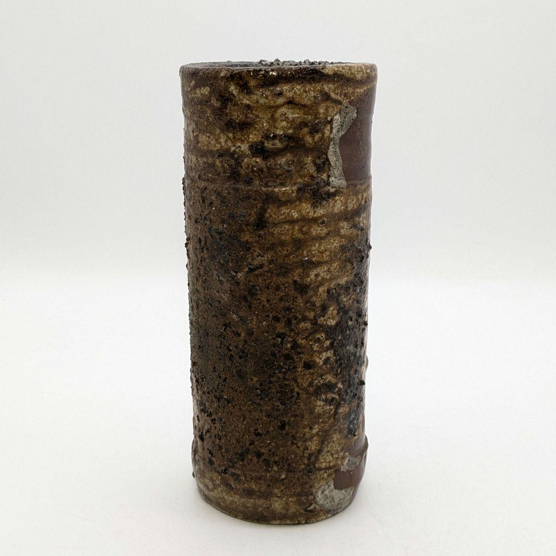 赤畠太 備前焼 窯変花入 合箱 花瓶 花器 フラワーベース 花生 茶道具 華道具