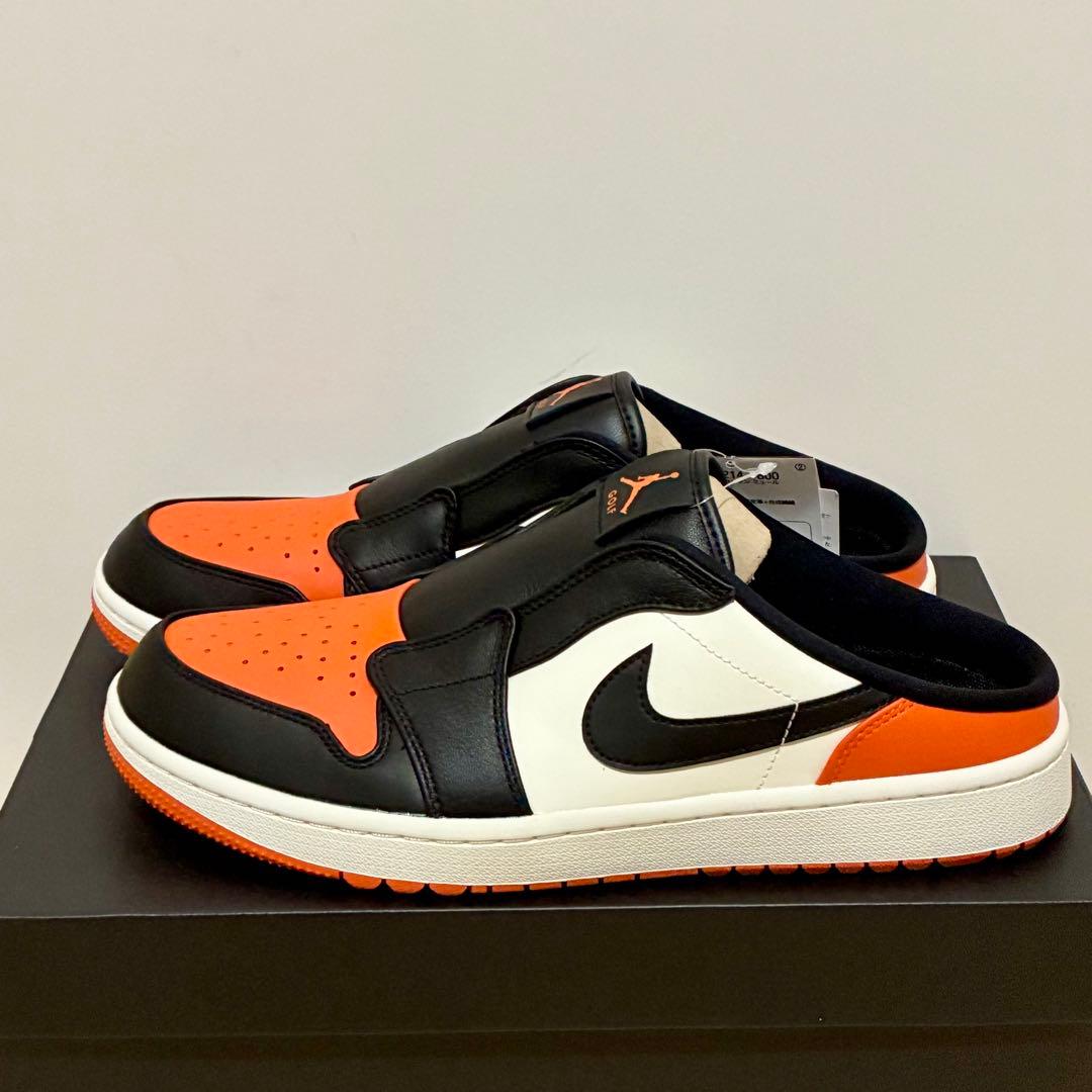 シューズ(男性用) Jordan 1 Golf Mule \"Shattered Backboard\"