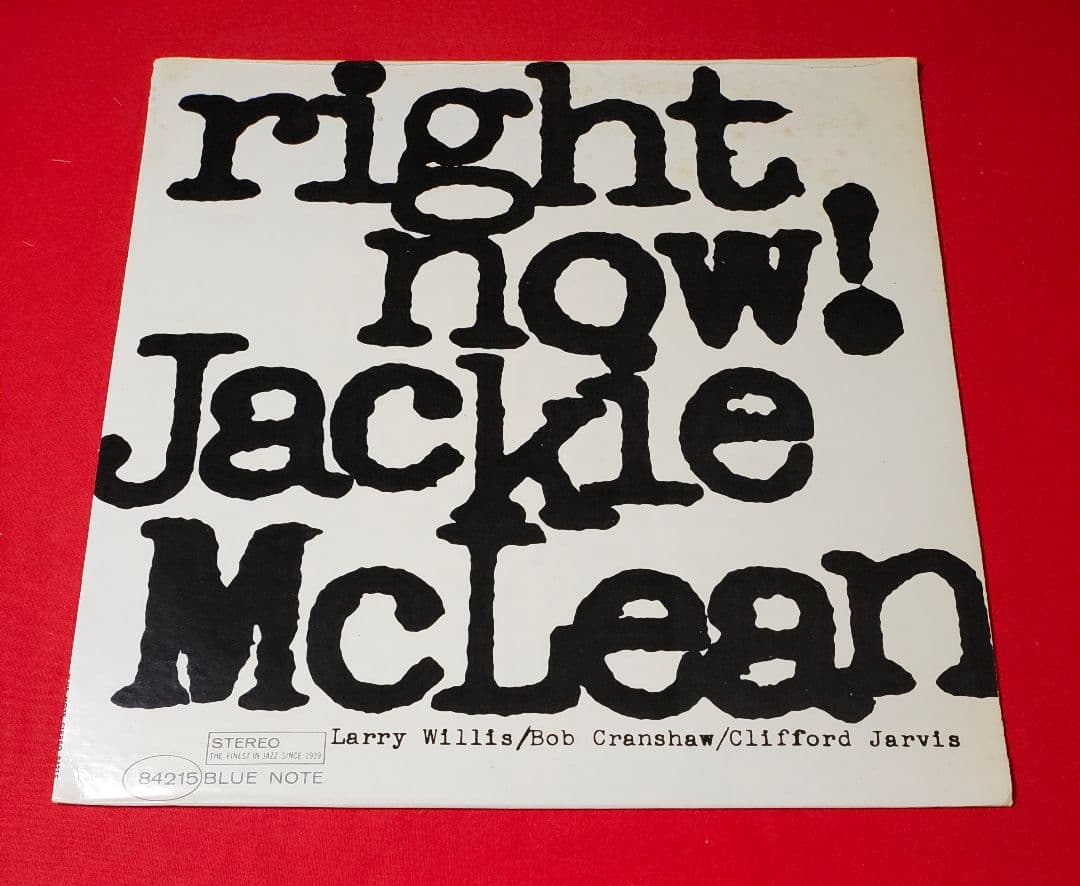 JACKIE McLEAN★ワンホーンのコテコテ・ハード・バップ★