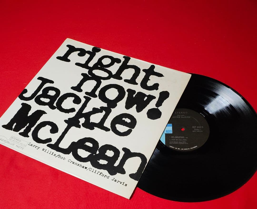 JACKIE McLEAN★ワンホーンのコテコテ・ハード・バップ★
