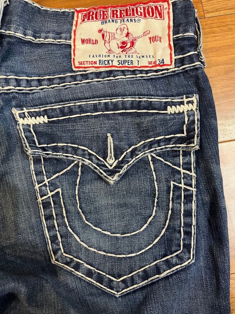 True Religion Ricky Super Tデニムサイズ34