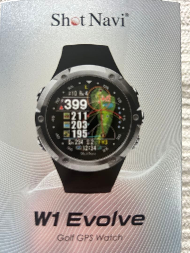 Shot Navi W1 Evolve ゴルフ GPS ウォッチ