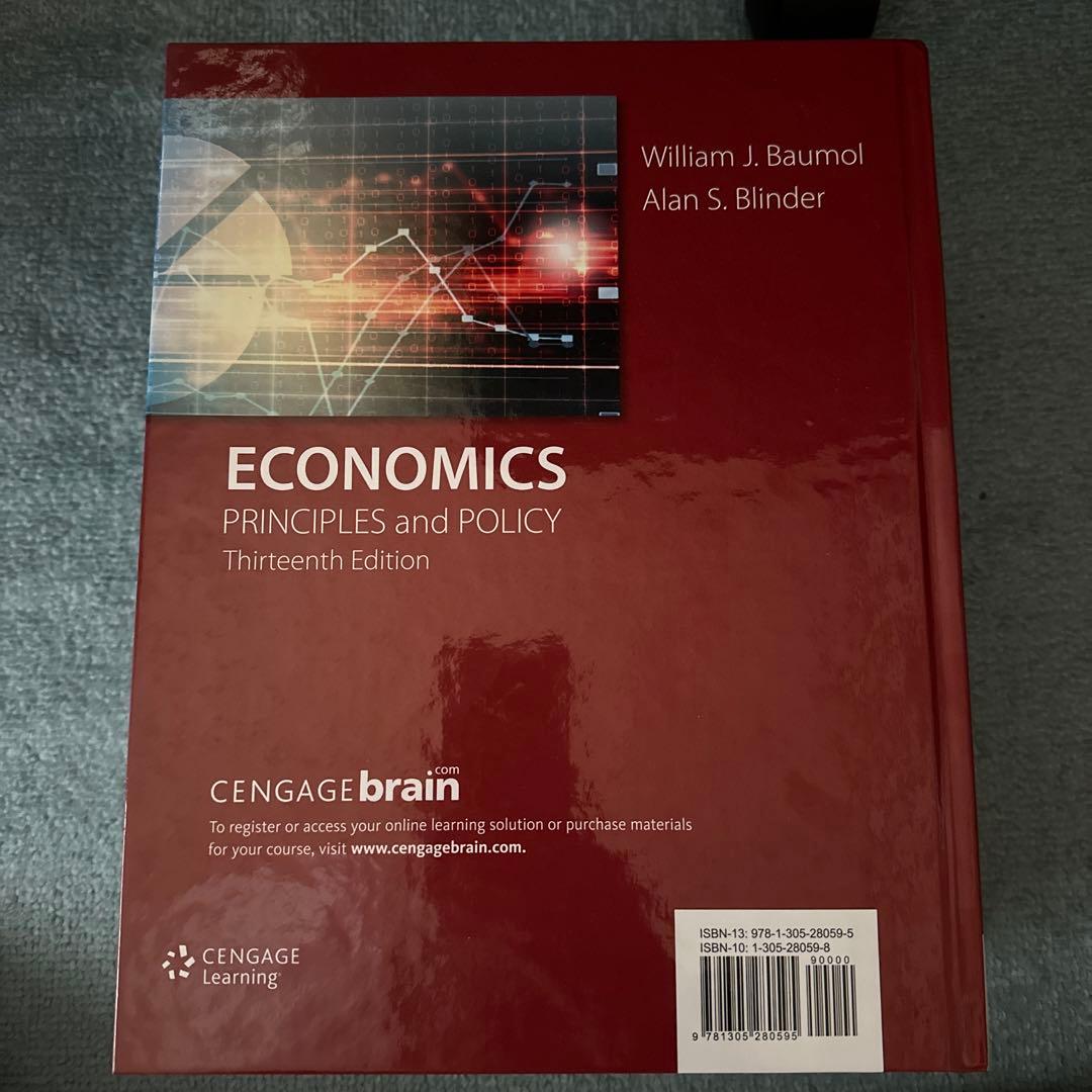 ビジネス・経済 ECONOMICS principles and policy