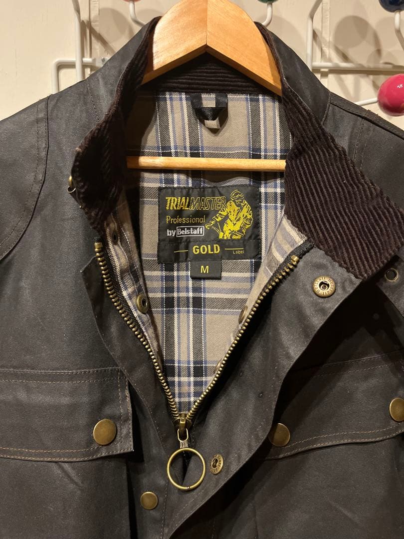 Belstaff Trialmaster Gold ジャケット M