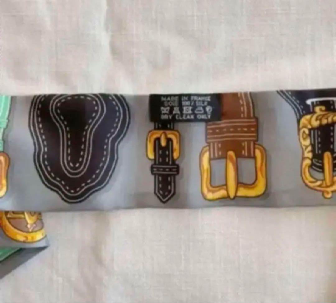 エルメス ツイリー 【大統領の馬具】　美品