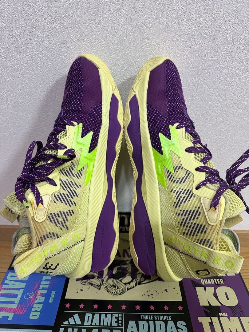 【美品】adidas DAME8 26.5cm