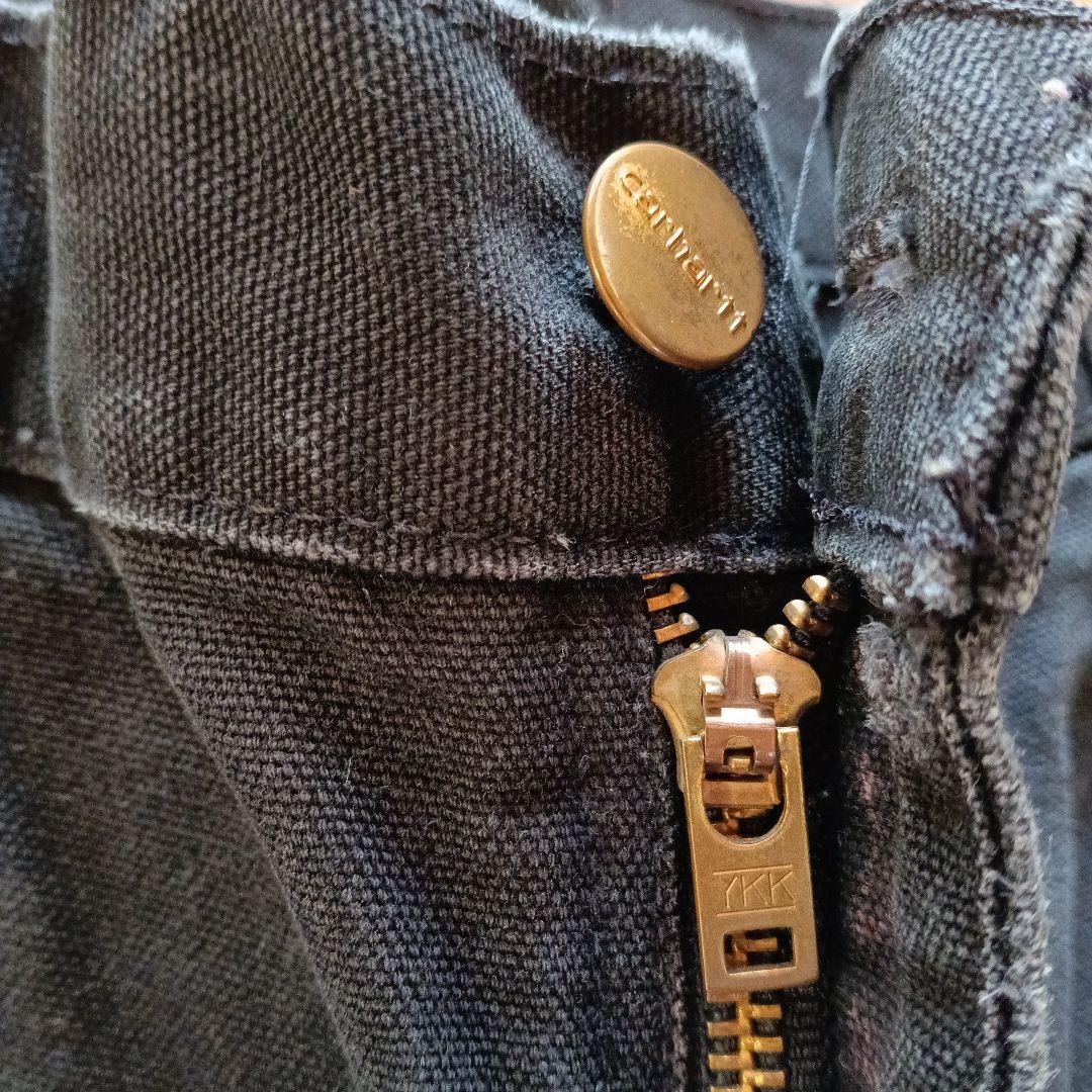Carhartt ペインターパンツ 32×32　アメリカ製　ダブルニー　リペア済