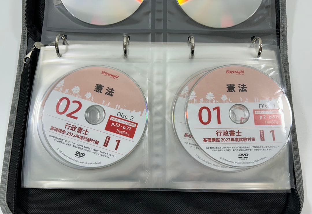 フォーサイト 行政書士2022 バリューセット DVDセット