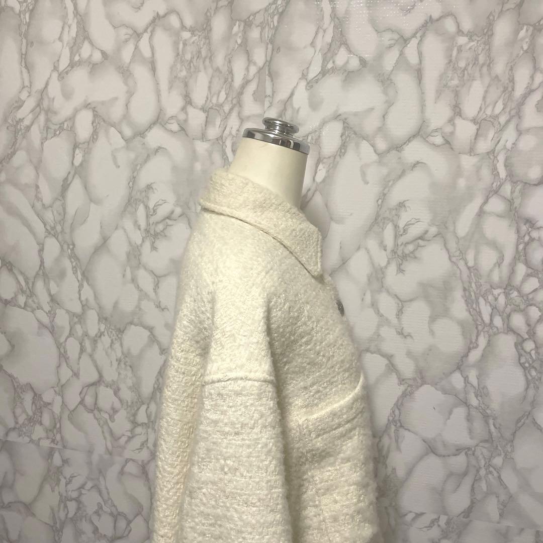 美品　Muse de Deuxieme Classe デザインツイードジャケット
