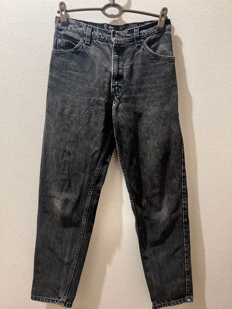 t*a様 Levi's 550ブラックジーンズUSA製w30 515刻印オレンジ