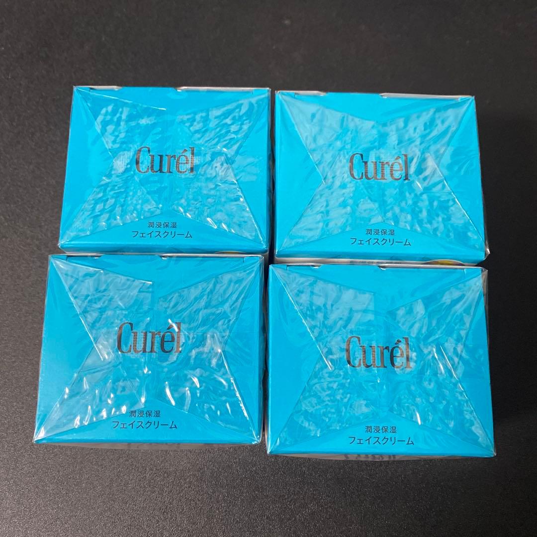 Curél フェイスクリーム 4個セット（40g）