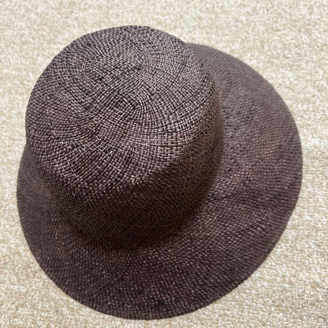ラメゾンドリリス 別注 LA BOUCLE HAT ブラウン