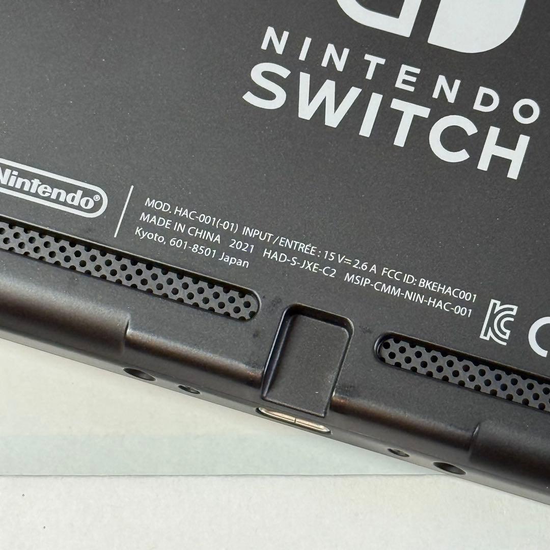 4-331 Nintendo Switch 本体 バッテリー強化版 箱付き